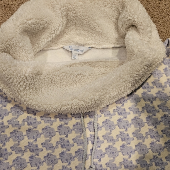 2 piece PajamaGram sweatshirt & sweatpant pajamas - Picture 3 of 11